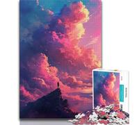 Jigsaws 1000 Pieces for Adults Cloud,Help The Brain Exercise Addictive Toys to Cultivate Patience Artists Collection,Fine Art 38X26CM