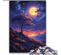 Jigsaws 1000 Pieces for Adults Clouds And Flowers in The Mountains Made of Wood, Gift for Men And Women, Daily & Special Occasion 50x75cm for Birthdays, Holidays, And Special Occasions