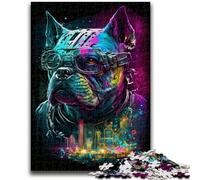 Jigsaws 1000 Pieces for Adults Colored Mechanical Dog Learning Educational Toys Family Games Gifts for Friends And Family 26x38cm