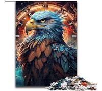 Jigsaws 1000 Pieces for Adults Colorful Art Eagle Jigsaw Puzzles size 26x38cm Challenging Brain Teaser - Relaxing Toy for Teenagers