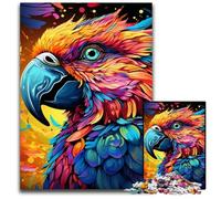 Jigsaws 1000 Pieces for Adults Colorful Art Parrot Puzzles for Adults Fun at Home Activities, Birthday Present, Travel Gifts 50x75CM/19.68x29.52inch