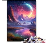 Jigsaws 1000 Pieces for Adults Colorful Planet JigsawPuzzle 1000 Pieces for Adults Perfect for Home & Office Decor, Parties, Birthdays (Szie 26x38 cm)