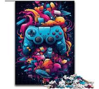 Jigsaws 1000 Pieces for Adults Colour Game Controller Made of Wood, Gift for Men And Women, Daily & Special Occasion 50x75cm for Birthdays, Holidays, And Special Occasions