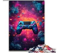 Jigsaws 1000 Pieces for Adults Colour Game Controller Made of Wood, Perfect Christmas & New Year Gift, 50x75cm for Holidays, Birthdays, And Family Game Nights