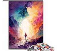Jigsaws 1000 Pieces for Adults Colourful Dreams Jigsaw Puzzles Made of cardboard, Fun at Home Activities, Birthday Present, Travel Gifts 1000pcs(26x38cm)