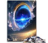Jigsaws 1000 Pieces for Adults Colourful Fantasy Cosmic Black Hole Puzzles for Teenagers,Brain Intelligence Challenge Addictive Toys for Home Decoration (26x38cm)