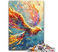 Jigsaws 1000 Pieces for Adults Colourful Fantasy Phoenix Learning Educational Toys Family Games Enhance Love between Couples 50x75cm