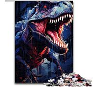 Jigsaws 1000 Pieces for Adults Colourful Skulls Made of Wood, Perfect Christmas & New Year Gift, 50x75cm Engaging Family Game Night Activity