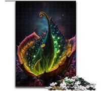 Jigsaws 1000 Pieces for Adults Cosmic Carnivore Succulent Made of Wood, Perfect Christmas & New Year Gift, 50x75cm for Holidays, Birthdays, And Family Game Nights
