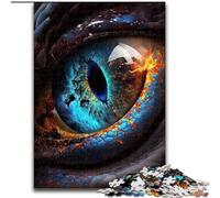 Jigsaws 1000 Pieces for Adults Cosmic Elder Dragons Sight Puzzle Made of Wood,Brain Teaser Game for Teenagers, Perfect 1000pcs(50x75cm)