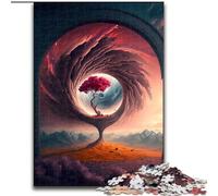 Jigsaws 1000 Pieces for Adults Cosmic Gateway Made of Wood, Perfect Christmas & New Year Gift, 50x75cm for Holidays, Birthdays, And Family Game Nights