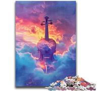 Jigsaws 1000 Pieces for Adults Cosmic Violin Decompressing Intellectual Educational Toy Great Gifts And Toys 50x75cm