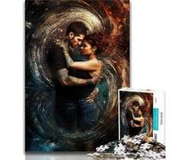 Jigsaws 1000 Pieces for Adults Couple Homme,Help The Brain Exercise Addictive Toys to Cultivate Patience Gift For Birthdays 38x26cm