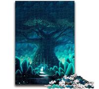 Jigsaws 1000 Pieces for Adults Crystal Tree Family Fun for Is Ideal As A Gift for The Whole Family for And Age 14 Years Up 26x38cm