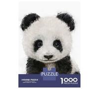 Jigsaws 1000 Pieces for Adults Cute Panda Portrait Jigsaws for Adults Hands-on Game Difficult Challenge Challenging Game Gifts 52x38cm/1000pcs