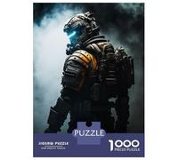 Jigsaws 1000 Pieces for Adults Dark Dead Space Armor Puzzle for Adults Relax Games Analysis And Logic Christmas Birthday Gifts 38x26cm/1000pcs