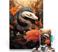 Jigsaws 1000 Pieces for Adults Dawn Serpent Anspruchsvolles Spiel und Familienspaß Künstlersammlung, Bildende Kunst75x50cm