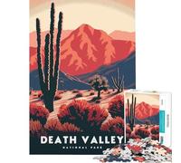 Jigsaws 1000 Pieces for Adults Death Valley National Park Brain Intelligence Challenge Addictive Toys Relax Games Family Activities Funny Gifts (size 38x52cm)