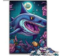 Jigsaws 1000 Pieces for Adults Deep Monster Made of Wood, for Teenagers Age Group 14+, Home Decor 50x75cm for Birthdays, Holidays, And Special Occasions