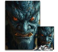 Jigsaws 1000 Pieces for Adults Demon Lord Impossible Jigsaw Puzzles for Adults Interactive Family Game DIY Home Decor Brain Challenge Gift 1000 PCS(38x26cm)