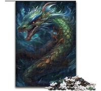 Jigsaws 1000 Pieces for Adults Dragon Wonder Puzzle Perfect for Family Fun on Christmas, Thanksgiving, Birthdays & Easter (size : 50x75cm)