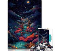 Jigsaws 1000 Pieces for Adults Dream Planet Adult Puzzles,Challenging Game Gifts for Is Ideal As A Gift for The Whole Family 38x26cm