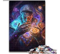 Jigsaws 1000 Pieces for Adults Elemental Mage Made of Wood, Perfect Christmas & New Year Gift, 50x75cm for Home Decor, Brain Training