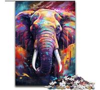 Jigsaws 1000 Pieces for Adults Elephant Nebula cardboard Jigsaw Puzzles size 26x38cm Challenging DIY Brain Teaser for Teenagers