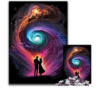Jigsaws 1000 Pieces for Adults Endless Love Space Puzzles for Adults Fun at Home Activities, Birthday Present, Travel Gifts 50x75CM/19.68x29.52inch
