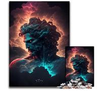 Jigsaws 1000 Pieces for Adults Etherial Aquarius Jigsaw Puzzles Educational Toy for Teenagers, Home Office Decor 50x75CM/19.68x29.52inch