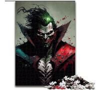 Jigsaws 1000 Pieces for Adults Evil Killer Jigsaw Puzzle Made of Wood,Perfect for Halloween, Christmas, Birthday Gift 1000pcs(50x75cm)
