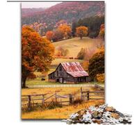 Jigsaws 1000 Pieces for Adults Fall Farm, Family Entertainment Toys Is Ideal As Gifts for The Whole Family for 14+ (size 50x75cm)