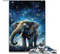 Jigsaws 1000 Pieces for Adults Fantastic Animals Elephant Puzzle Creative Family Game & Home Decor, for Teenagers (size : 50x75cm)