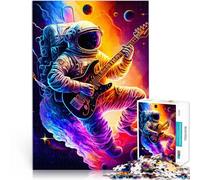 Jigsaws 1000 Pieces for Adults Fantasy Astronaut Stressabbau Staycation Zeit totschlagen Gutes Geschenk38x26cm