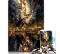 Jigsaws 1000 Pieces for Adults Fantasy Landscape Adult Puzzles,Fun Games Every Piece Is Unique - Challenging Family Fun Game (size 75x50cm)