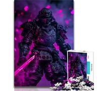 Jigsaws 1000 Pieces for Adults Fantasy Ninja Warrior 1000 Pieces for Adults,Birthday Present, Gifts, Wall Art for Age 14 Years Up (size 75x50cm)