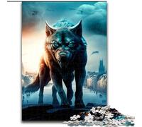 Jigsaws 1000 Pieces for Adults Fantasy Wolf Jigsaw Puzzles for Adults, 1000 Piece Impossible Educational Home Decoration Games & Gifts (Size 50x75cm)