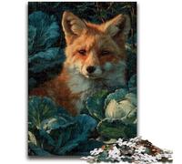 Jigsaws 1000 Pieces for Adults Forest Fox Decompressing Intellectual Educational Toy Great Gifts And Toys 50x75cm