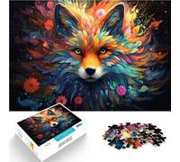 Jigsaws 1000 Pieces for Adults fox Stress Relief Toys 26x38cm Challenging To Complete But Fun And Humorous for teenager Age 14 Years Up