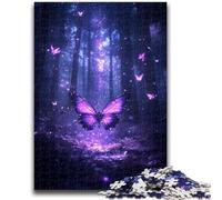 Jigsaws 1000 Pieces for Adults Galaxy Butterfly Learning Educational Toys Family Games Enhance Love between Couples 50x75cm