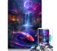 Jigsaws 1000 Pieces for Adults Galaxy Koi,Stress Reliever Difficult Challenge Every Piece Is Unique - Challenging Family Fun Game (75x50cm)