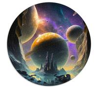 Jigsaws 1000 Pieces for Adults Galaxy Planet 1000 Piece Jigsaw Puzzles for Adults for Birthdays, Christmas, Halloween, Thanksgiving, Easter (Size 67.5x67.5cm)