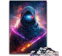 Jigsaws 1000 Pieces for Adults Galaxy Space Warrior Family Game Stress Reliever Difficult Challenge Suitable for Couples 50x75cm