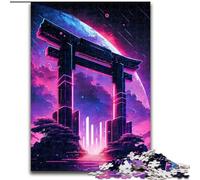 Jigsaws 1000 Pieces for Adults Gateway to The Cosmos 1000 Piece Jigsaw for Teenagers Family Educational Games Home Decoration Gift (Szie 26x38 cm)