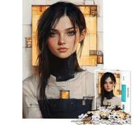 Jigsaws 1000 Pieces for Adults Gilded Serenity Jigsaw for Adults DIY Toys Perfect Decoration Unique Birthday And Xmas Gifts (Size 38x52cm)