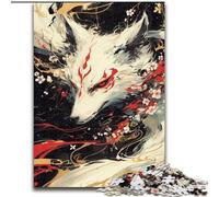 Jigsaws 1000 Pieces for Adults God of Foxes Jigsaw Puzzles Made of cardboard, for Birthdays, Holidays, Space Party Decorations 1000pcs(26x38cm)