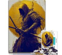 Jigsaws 1000 Pieces for Adults Golden Knights,Stress Reliever Difficult Challenge Every Piece Is Unique - Challenging Family Fun Game (38x26cm)