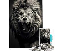 Jigsaws 1000 Pieces for Adults Grace In Grayscale Adult Jigsaw Puzzle Toy Wall Decor Hand Speed Race Christmas Birthday Gifts (Size 38x26cm)