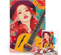 Jigsaws 1000 Pieces for Adults Harmonic Muse Herausforderndes Spielspielzeug eignet sich ideal als Geschenk für die ganze Familie38x26cm