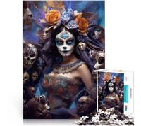 Jigsaws 1000 Pieces for Adults Hauntingly Beautiful Made of cardboard Suitable for people aged 14 and above Challenge Toy Unique Home Decorations and Gifts。size:26x38cm/10.24x14.96inch